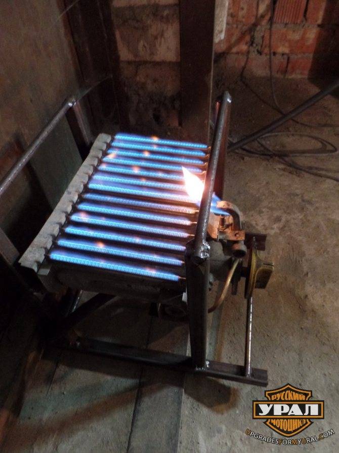 Делаем газовый обогреватель своими руками для гаража