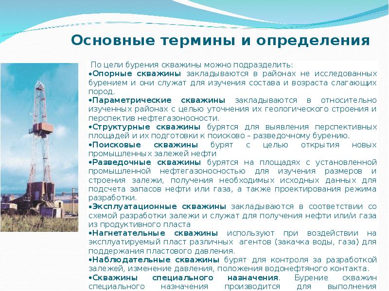 Способы бурения скважин для добычи углеводородов (нефти и газа)