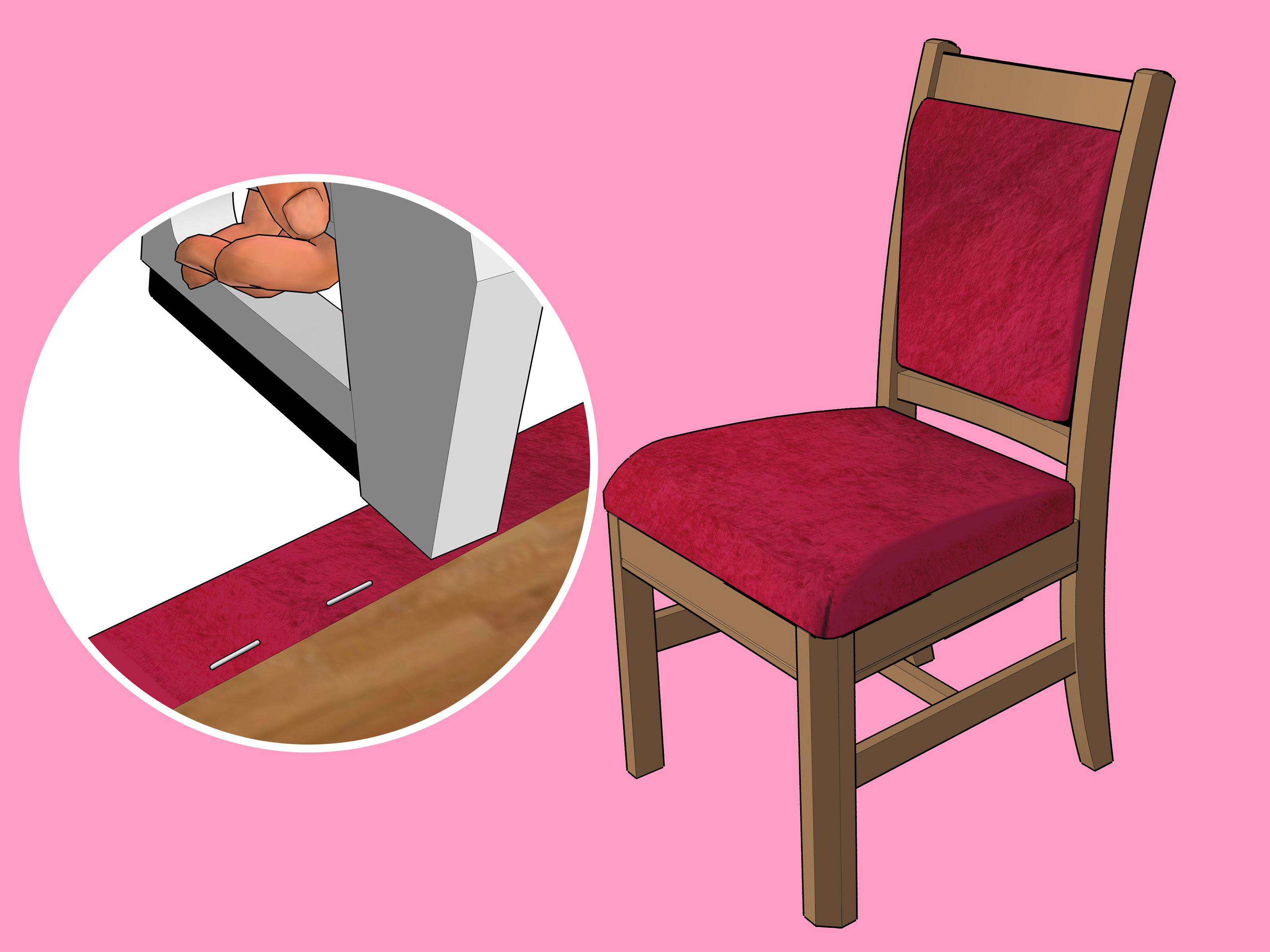 Как заменить обивку стула (с иллюстрациями) - wikihow