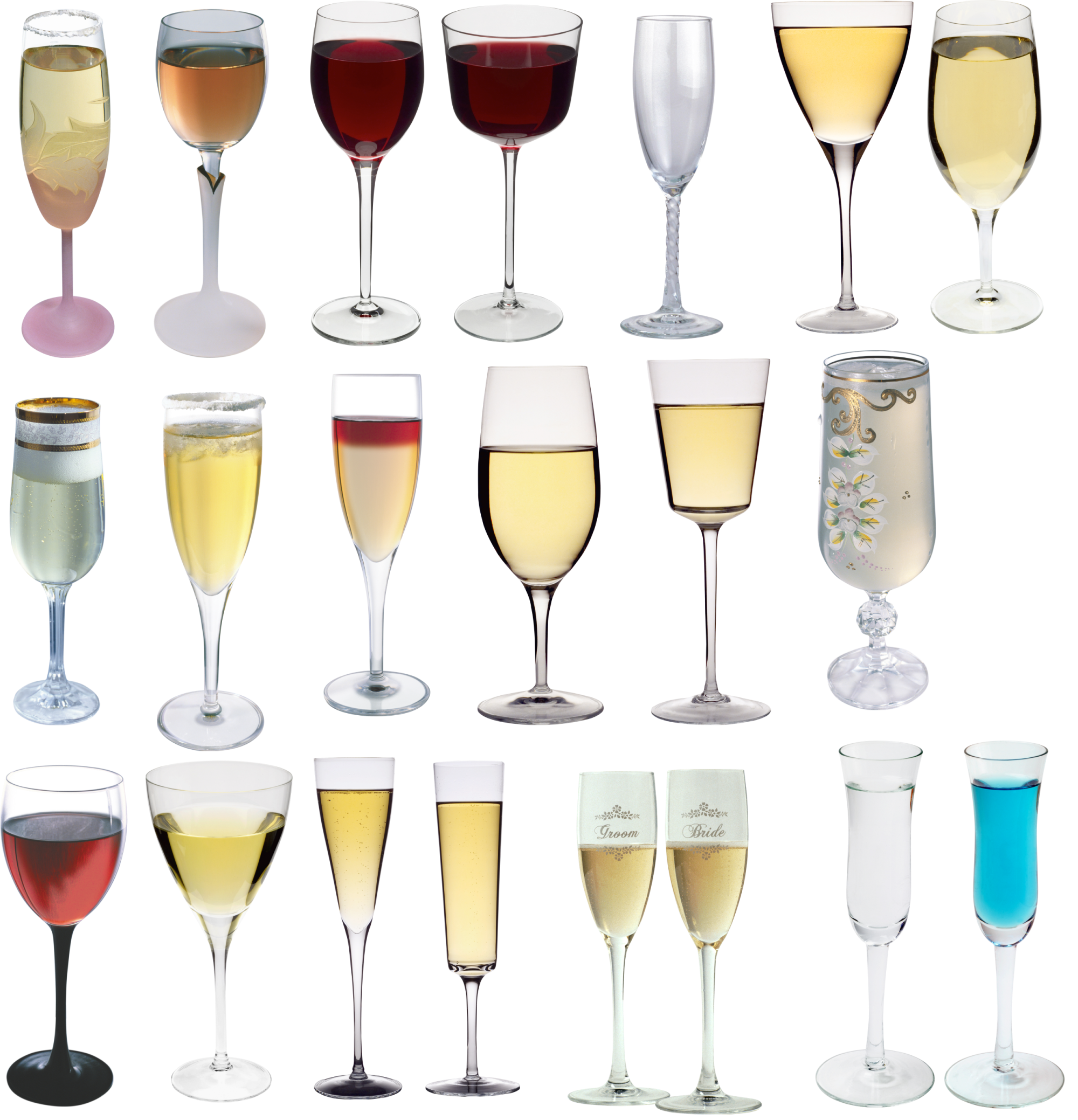 Бокалы для красного вина – виды, форма, размеры, отличия – обзор + фото