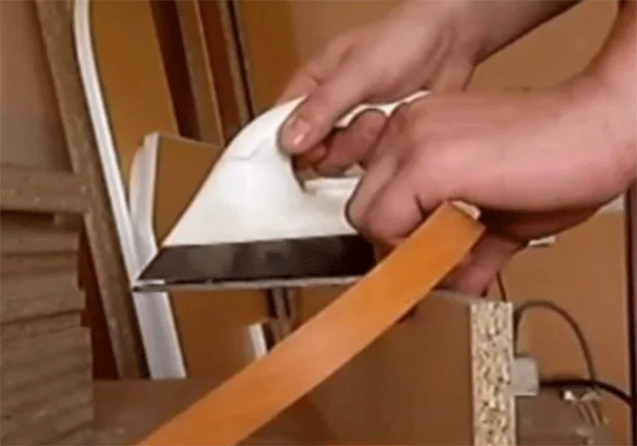 Как наклеить кромку пвх на торцы мебели своими руками