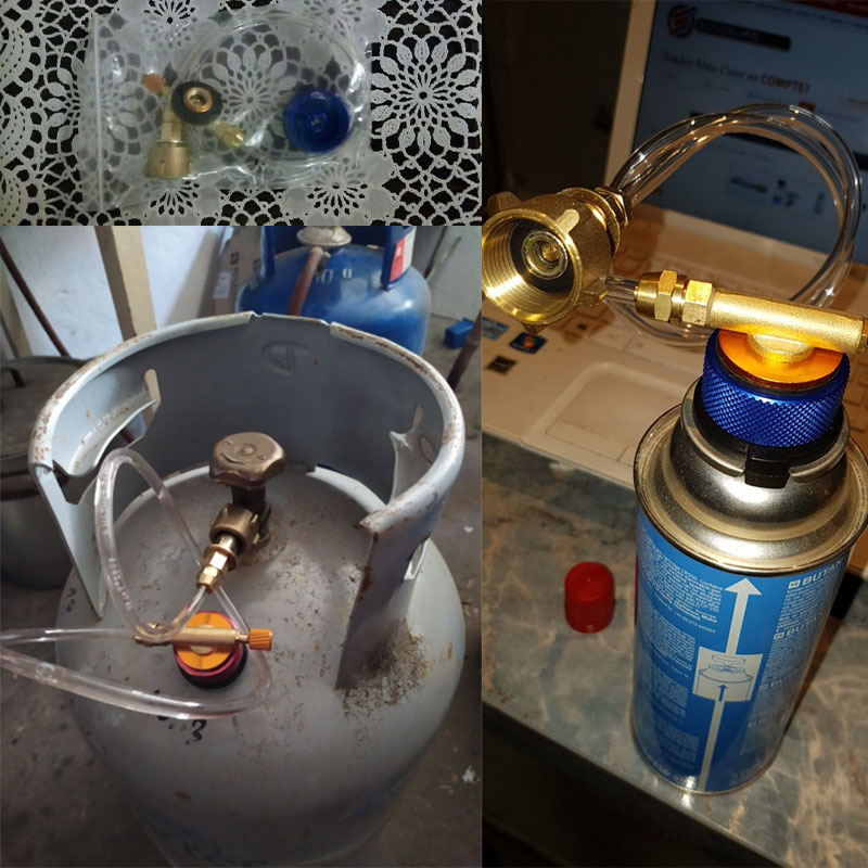 Заправка бытового газового баллона: где и как