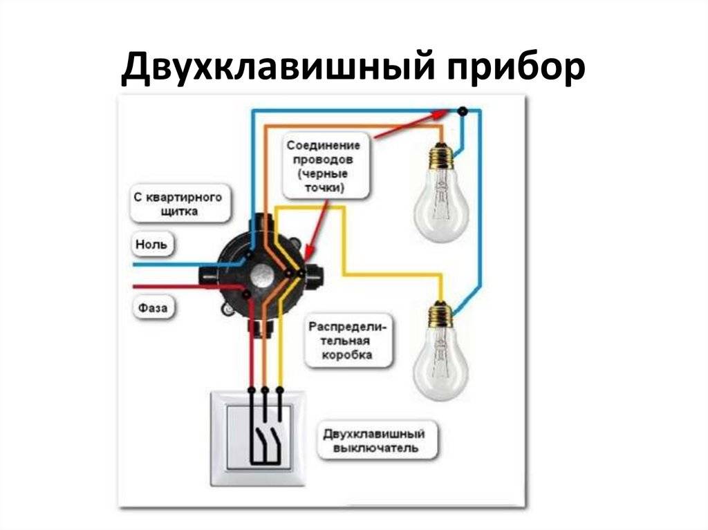 Схема подключения одноклавишного выключателя - 5 ошибок при установке.