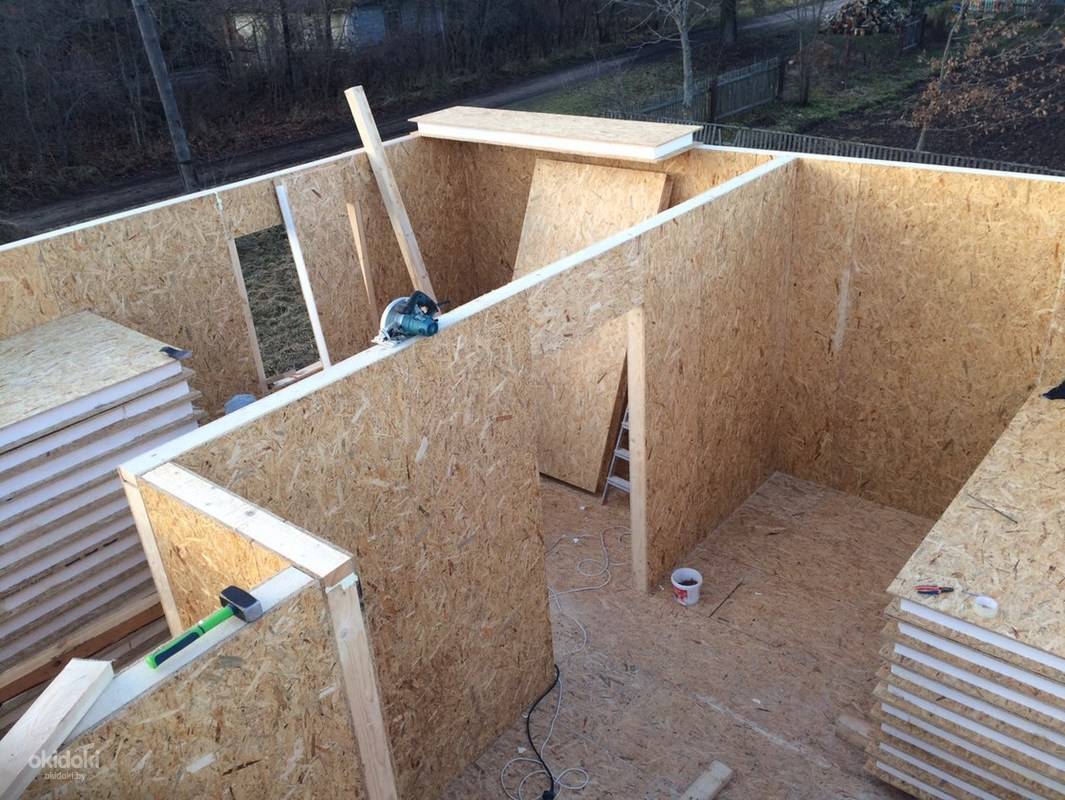 Сами строим дом из сип-панелей: весь процесс работы