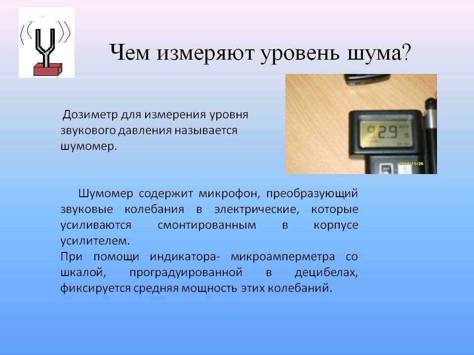 Как сделать замер шума в квартире?