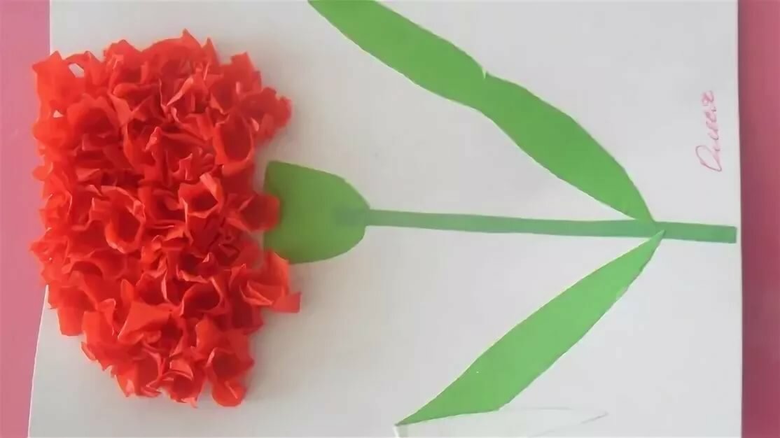 Как сделать гвоздику своими руками: мастер класс цветка из гофрированной бумаги, фетра, изолона и салфеток
