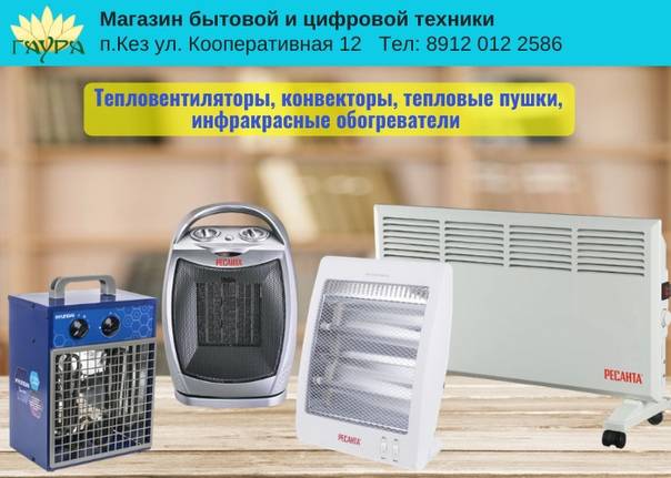 Что лучше выбрать конвектор или тепловентилятор?