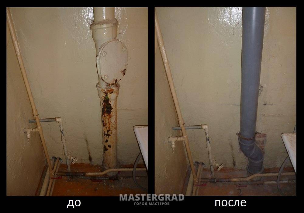 Как покрасить канализационную трубу пластиковую и чугунную