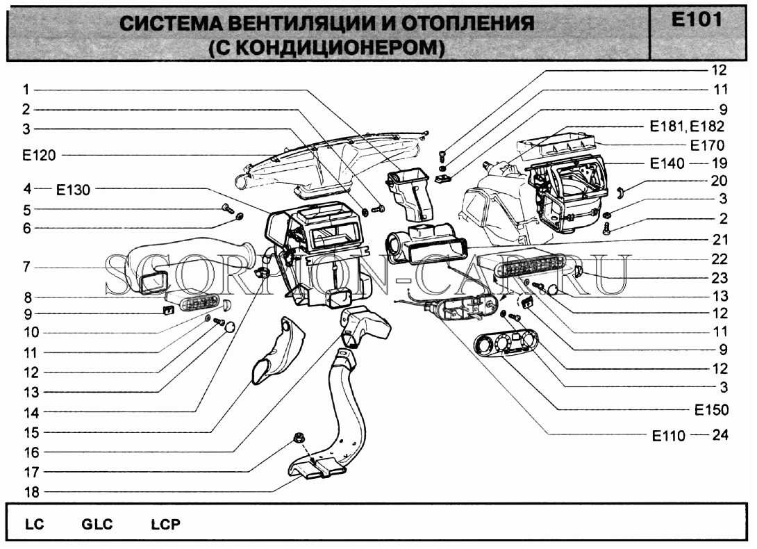 Ремонт шевроле нива : отопление и вентиляция салона chevrolet niva