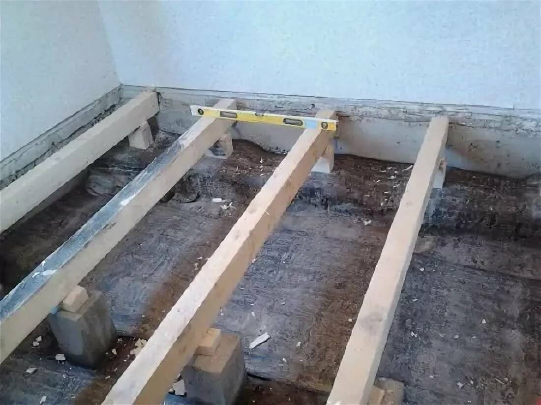 Пол деревянный на лагах: устройство, утепление, монтаж