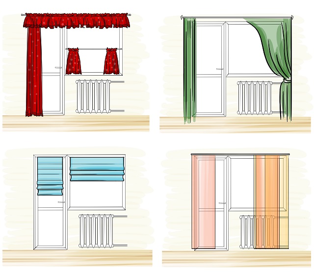 Шторы на маленькие окна в спальню - какие подойдут занавески и шторки на узкое окошко в гостиную или на кухню в частном доме, как повесить ламбрекен