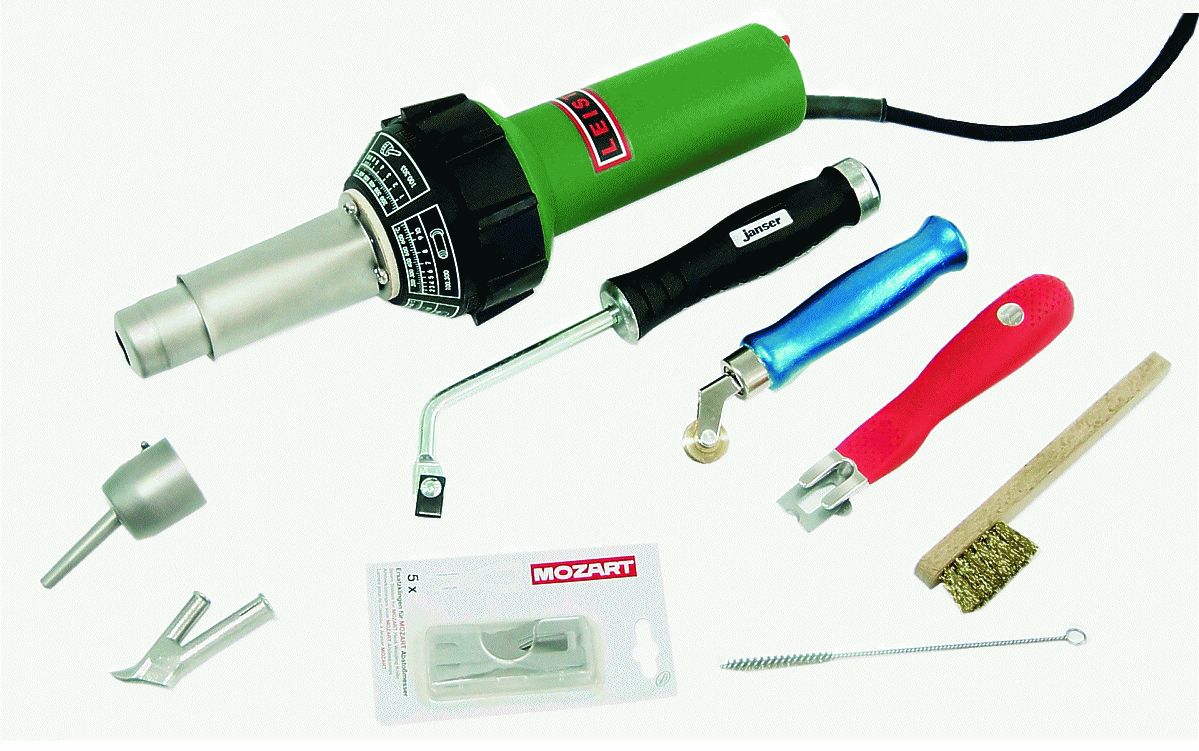 ✅ набор для сварки линолеума: gerat 30150, leister triac s, phenom - dnp-zem.ru